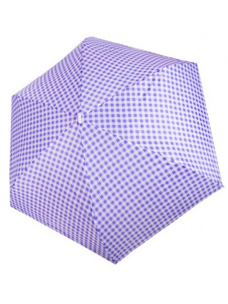 Зонт три слона L1353/Клетка фиолетовый